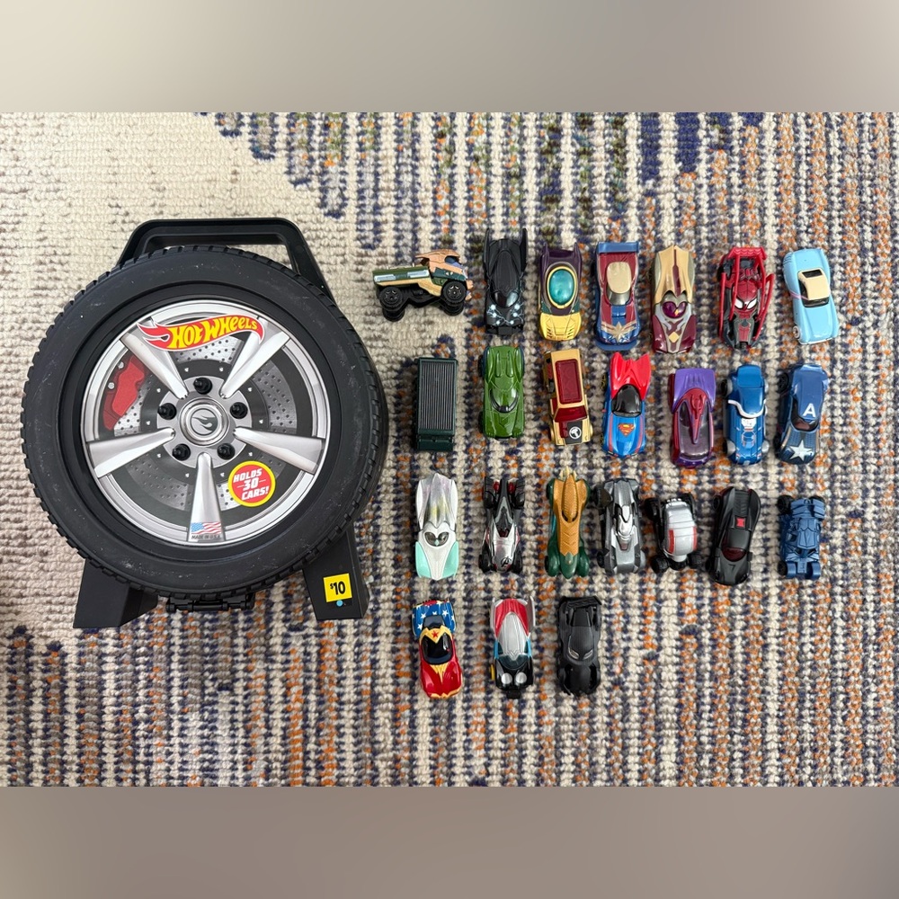 Marvel Hot wheels set